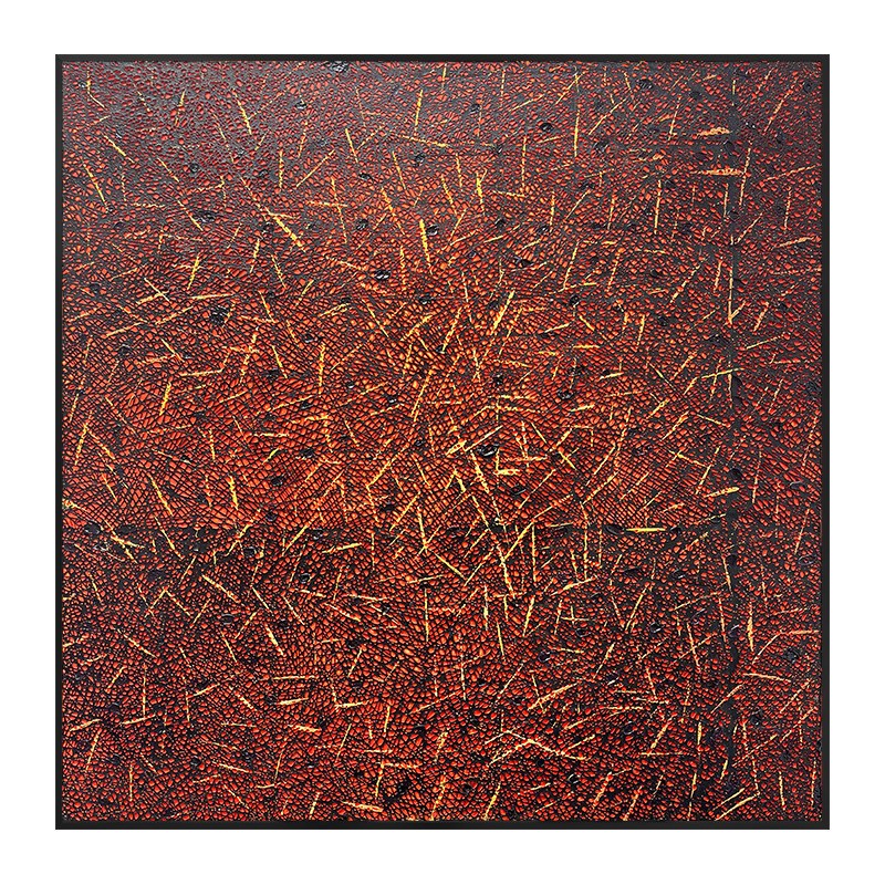 北欧手绘肌理浮雕油画原创立体玄关餐厅装饰画轻奢高档客厅挂画图片