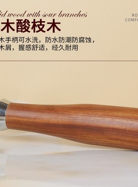 WPM惠家KD510/410/310/320/270半自动咖啡机把手通用实木无底手柄