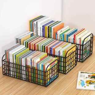 高中生教室用放书箱书桌下书本收纳箱带轮装图书收纳箱有轮子书框