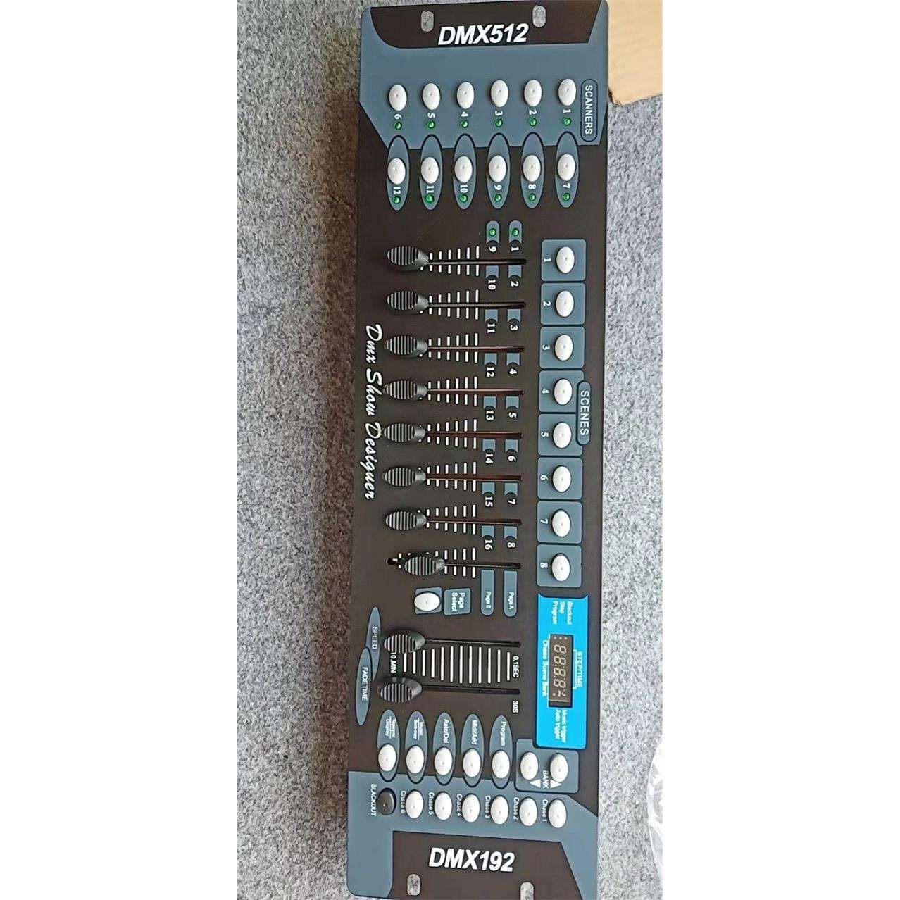 厂家直供DMX192控台 货源 dmx512帕灯控制器调光台舞台灯光