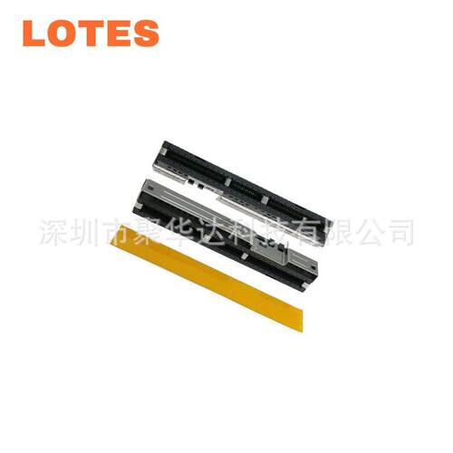 LOTES EDSFF高速连接器GenZ 4C立式140P母座带铁壳 30U 808004894