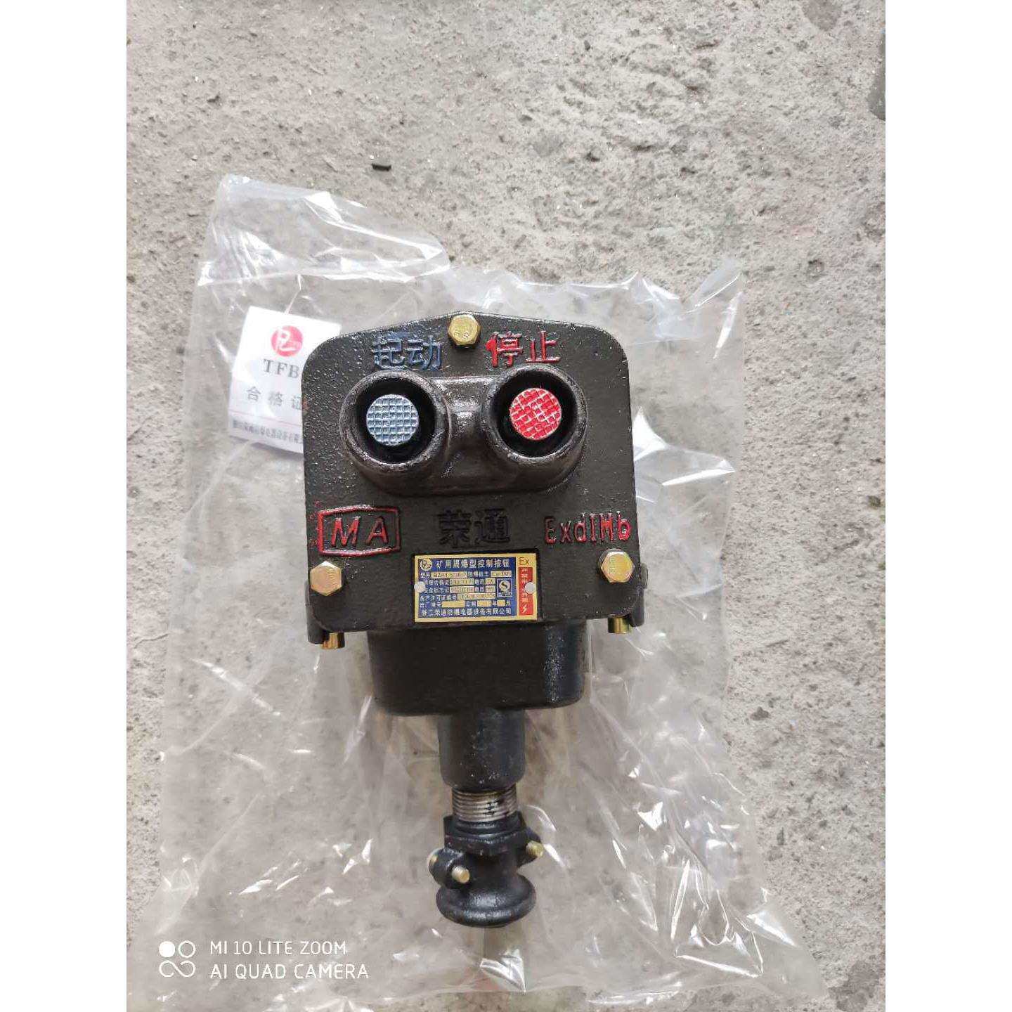 BZA1-5/36-2矿用隔爆型控制按钮 远距离控制双联按钮 防爆控制箱