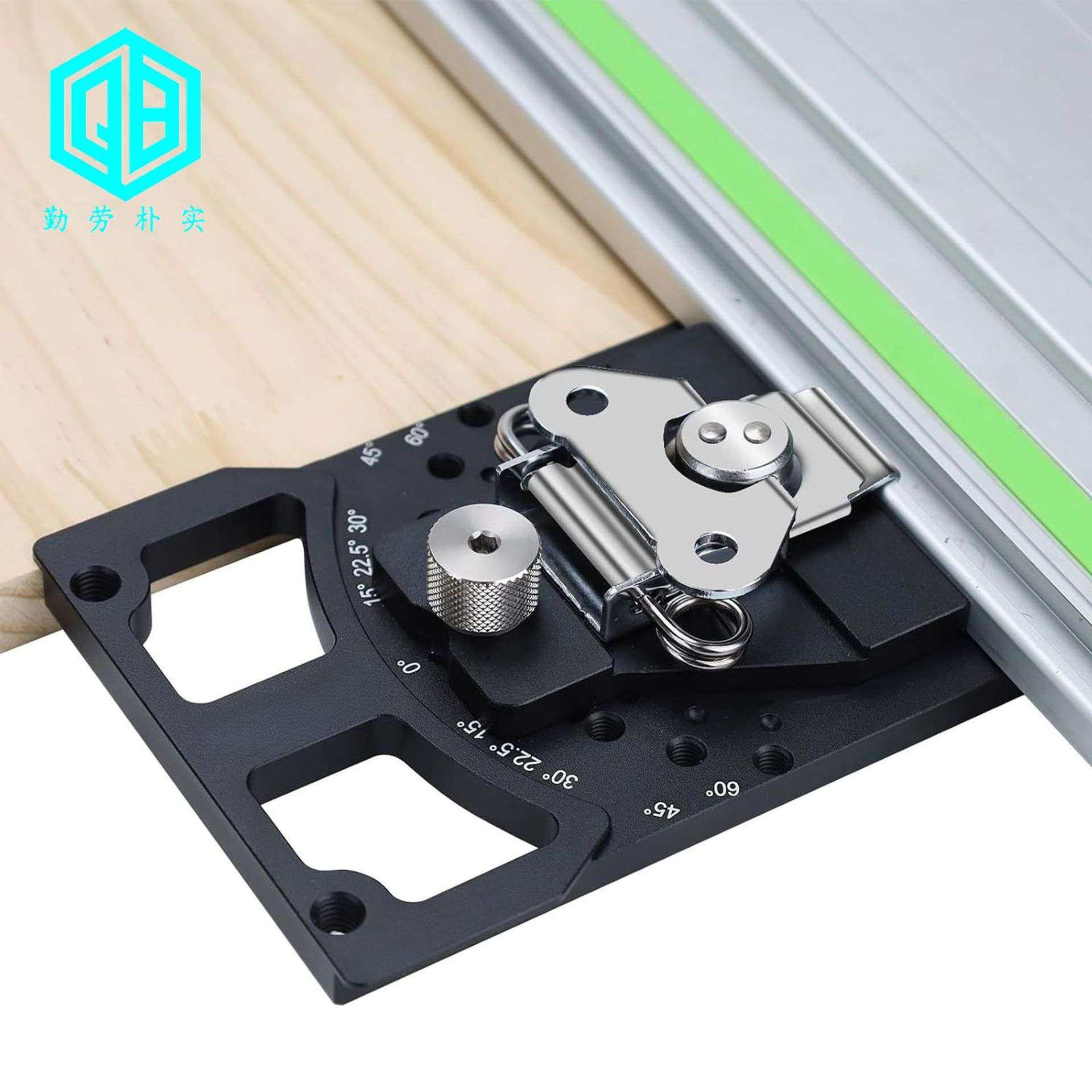 木工可调角度轨道锯方形90度导轨方形导轨与Festool和 兼容