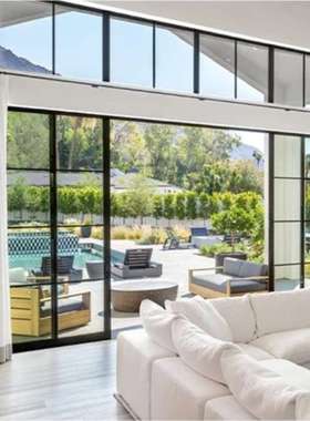 Aluminum alloy doors and windows, soundproof glass windows