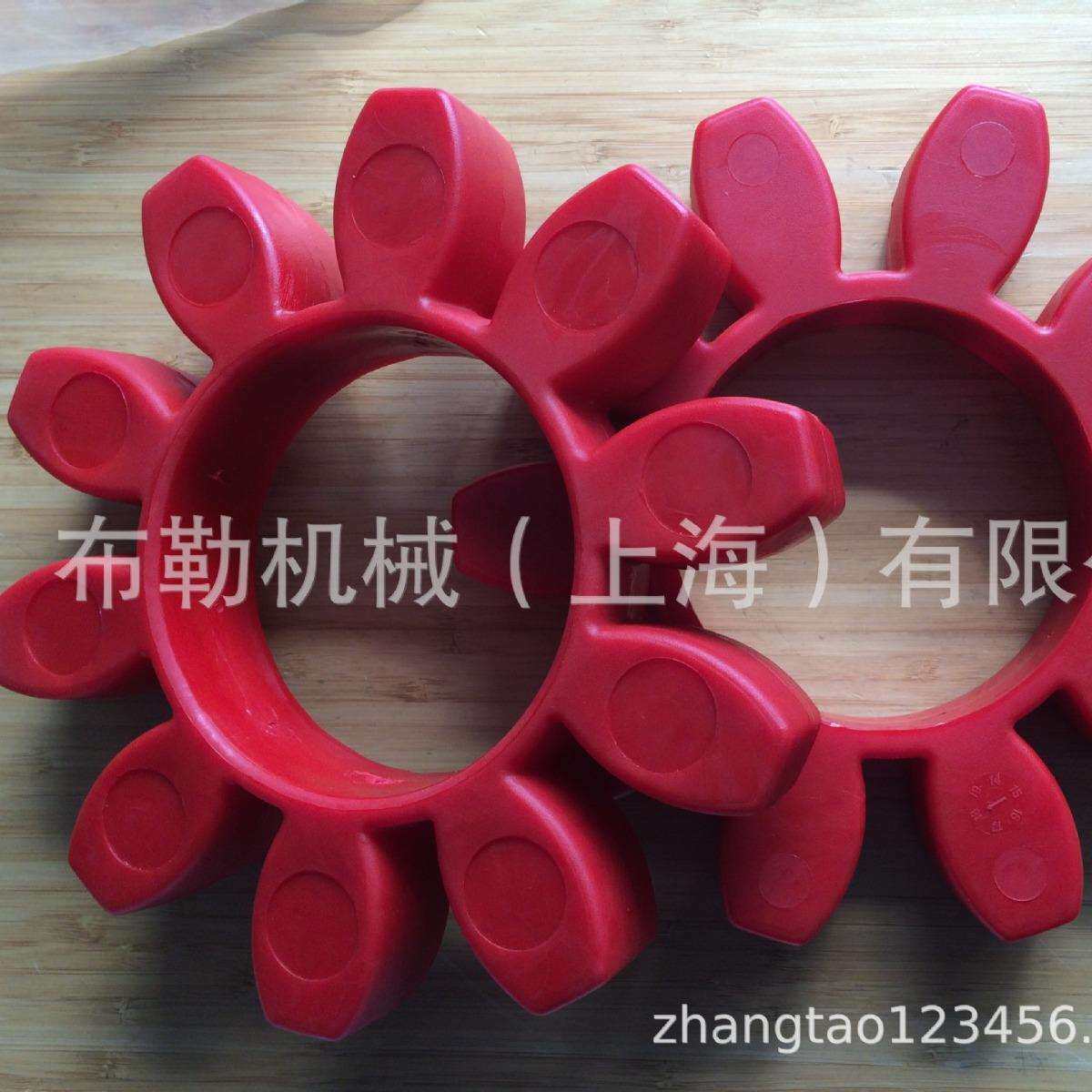梅花联轴器弹性体/空心连轴胶/空压机聚氨酯缓冲块/星型胶圈CJ110