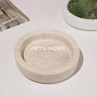 简约茶室大理石仿绿植花盆植物花器盆栽样板房软装家居饰品摆件