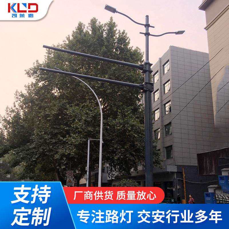 厂家多功能路灯杆综合交通信号灯指示牌路灯监控人行道合杆
