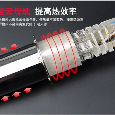 包邮长寿牌CS822B数显调温热风枪822贴膜烤枪LED1600/2000W工业级