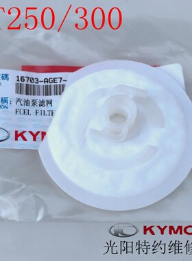 光阳原厂赛艇 CT250 300 S350 400汽油滤芯过滤器油泵滤网过滤棉