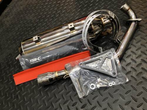 台湾DY TRHC R19白铁排气管 三代四代五代新劲战BWSR 雷霆S FORCE