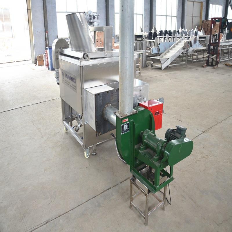 全自动油炸机油水混合油炸机食品油炸机薯条加工零食油炸设备