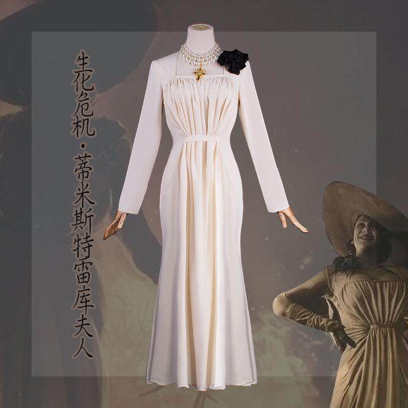 生化危机8 迪米特雷斯库 Dimitrescu cosplay服装 万圣节服装