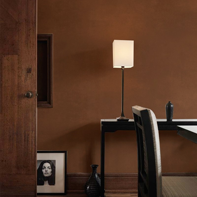 复古红褐色墙纸美式民宿客餐厅卧室墙布砖红色斑驳铁锈色纹理壁纸