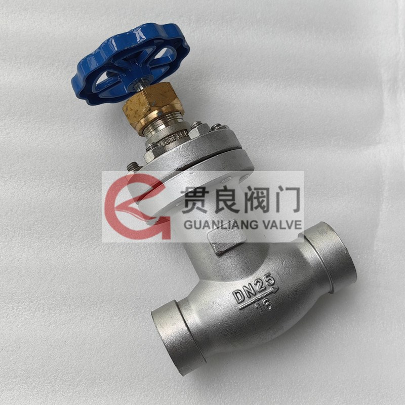 波纹管截止阀WJ10F16P/WJ15F/WJ25F/WJ40F/WJ50F1.6P发电机氢气非
