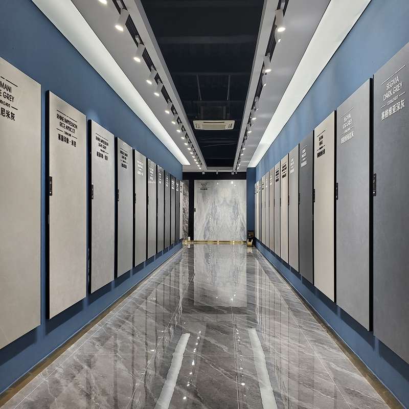 800X2600简约连纹电视背景墙客厅大理石大板瓷砖灰色轻奢风岩板