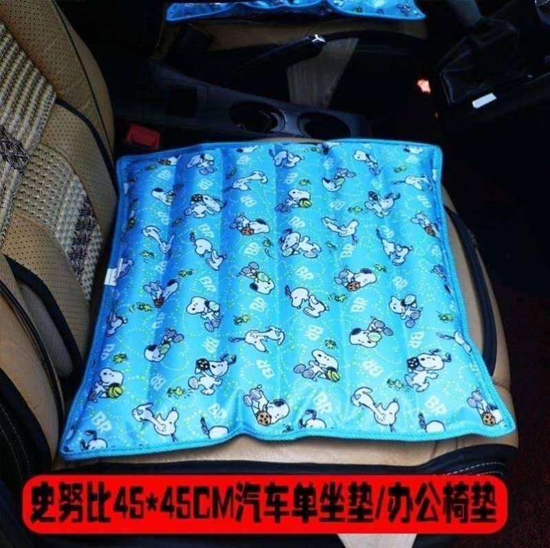 冰晶坐垫汽车冰垫床垫水凉垫车载椅垫F组合车座靠垫垫子冰凉清凉