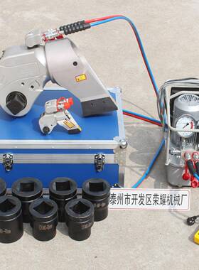 销售M52M56M60M64液压扭矩扳手驱动型中空式钛合金电动扭矩扳手