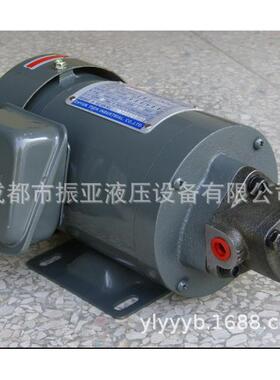 BAB-3油泵BRB-1 3 2 4 5 6三角润滑泵1/4HP摆线齿轮油泵电机泵组Y