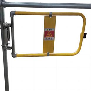 工业自闭式安全门平台防护施工围挡高空防护