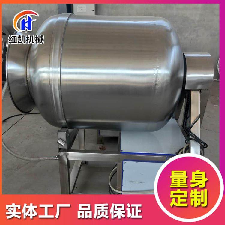 猪肉片腌制滚揉机设备 全自动真空滚揉机设备 羊肉滚揉腌制机设备