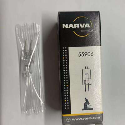 德国NARVA 55906 12V 20W (横丝)生化分析仪 分光光度计卤钨灯泡