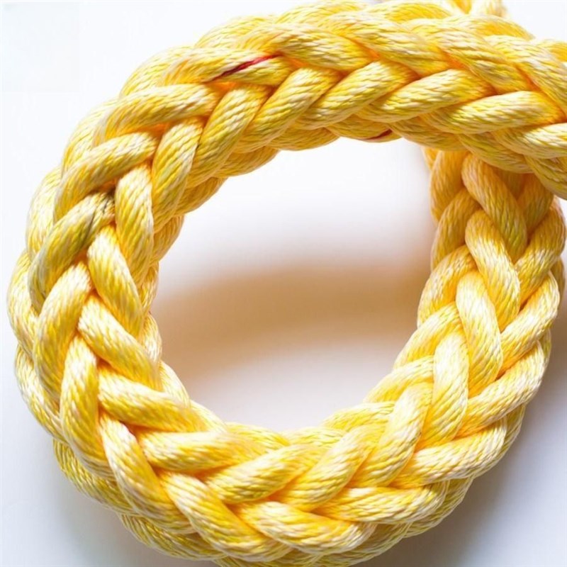 高强工业涤纶聚丙烯涤丙混纺船用缆绳复合船舶系泊锚绳运输船八股