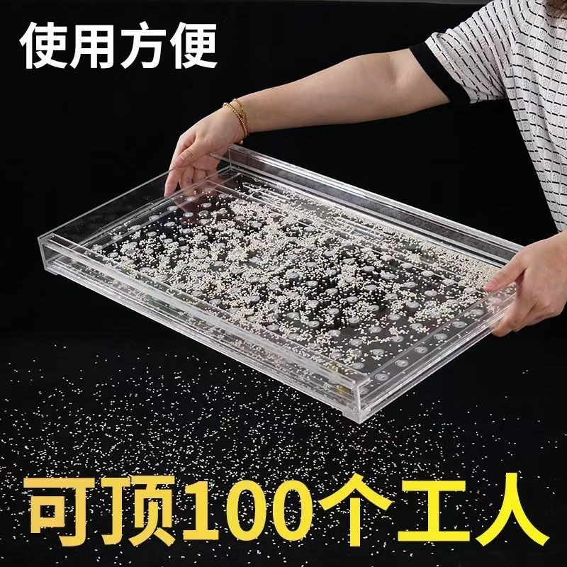 苗盘播种器育苗盘播种神器辣椒手摇盘白菜甘蓝花菜辣椒松花播种盘