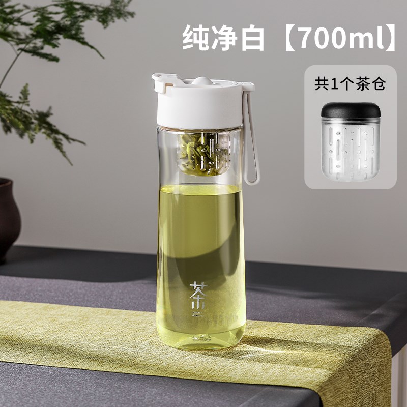 耐高温塑料水杯tritan材质运动A水壶夏季泡茶杯子定制图案广告log