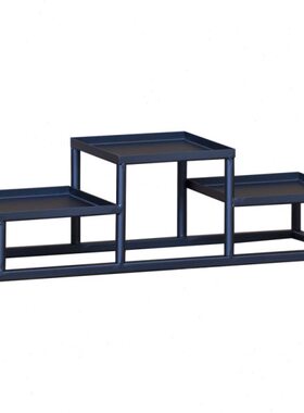 茶架多宝阁摆架桌面子新中式铁艺古董茶壶置物架简约现代博古架架