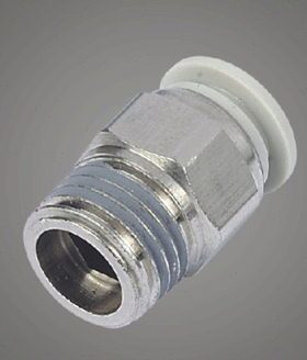 快速接头直-通16/PC1660直螺纹-白色6APC接0精品螺纹