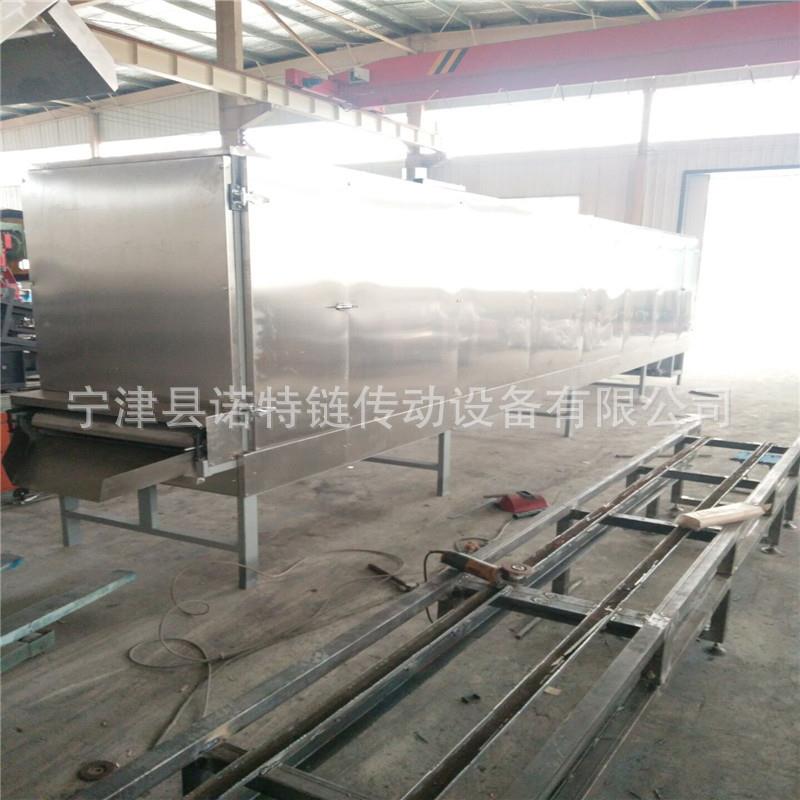 豆干热风烘干网带输送机电加热多层网带烘干机提升机