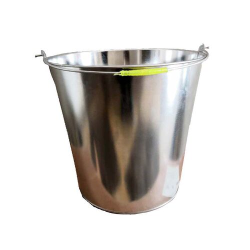 灌砂法装砂桶工具桶大容量15L铁皮水桶便携手提家用白铁皮桶铁桶