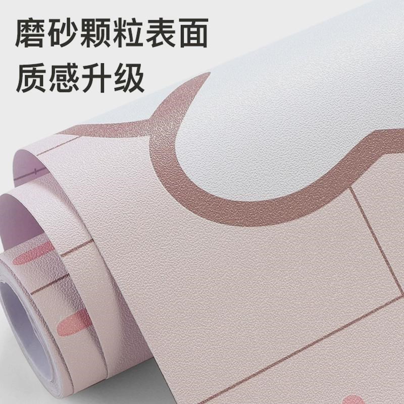 墙纸宿舍自粘大学生寝室桌面防潮壁纸防水衣柜装饰翻新卡通墙新品