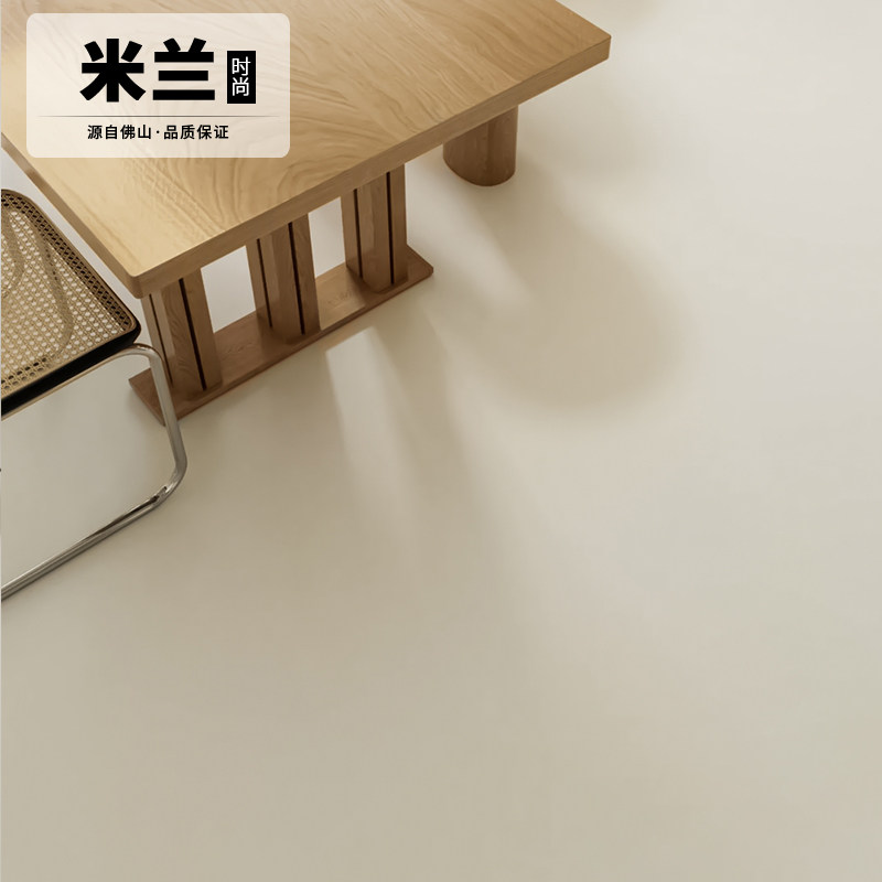 柔光客厅地砖750X1500大厅餐厅卧室奶白暖黄厨卫墙砖微水泥瓷砖