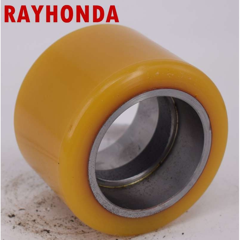 承重轮85*60-55mm电动堆高车前轮承重轮聚氨酯材质
