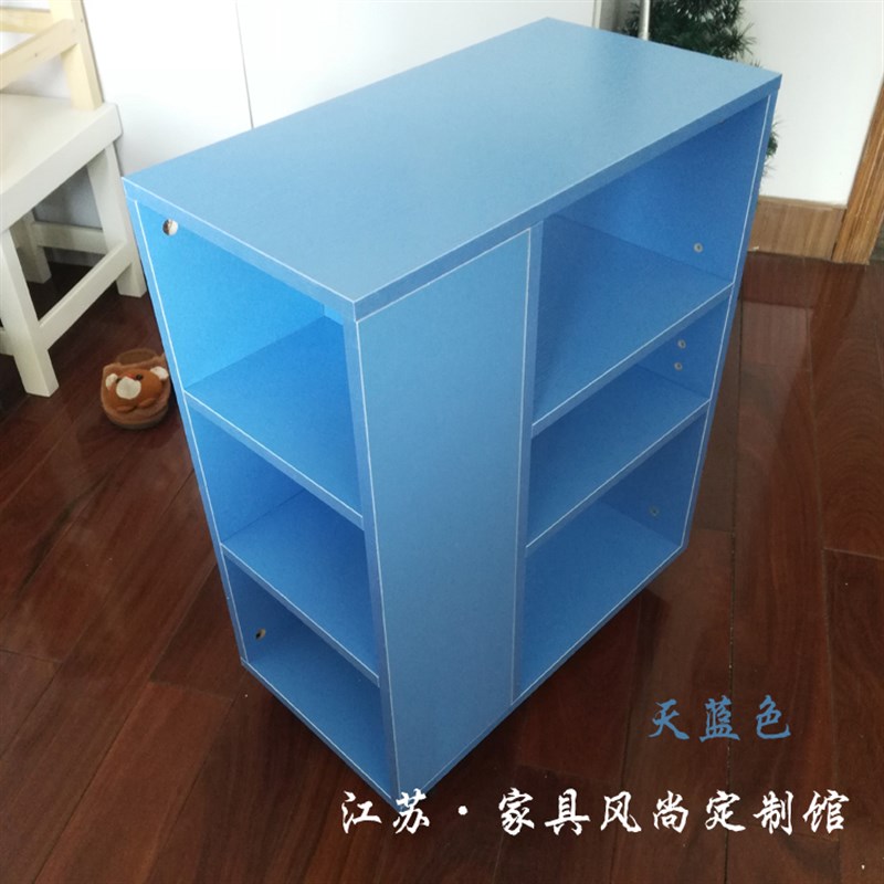 特价移动书架儿童书架小型落地柜储物柜收纳架带轮置物架沙发边几