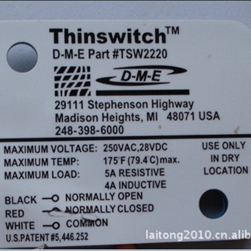 DME标准 开关 TSW2220 限位开关 行程开关 微动开关