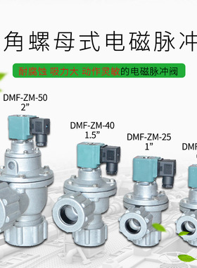 袋式高原快速锁母螺母防爆电磁脉冲阀直角DMF-ZM-20/25/40S/45DD