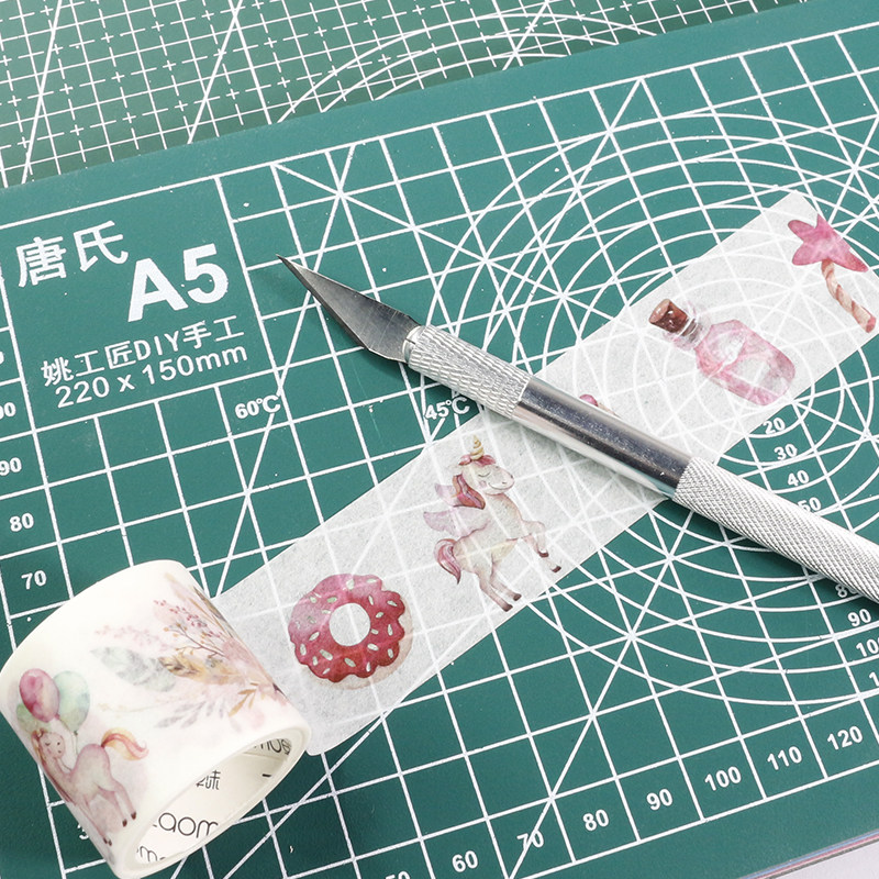 手账制作工具雕刻刀塑料瓶橡皮章手机贴膜笔刀学生剪纸刀切割垫板图片