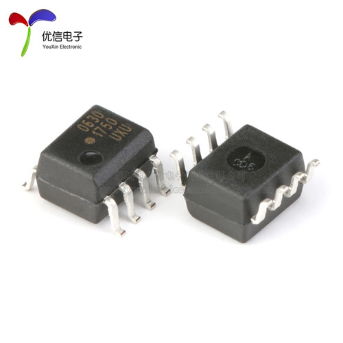 原装正品 贴片 HCPL-0630-500E SOP-8 高速光电耦合器芯片