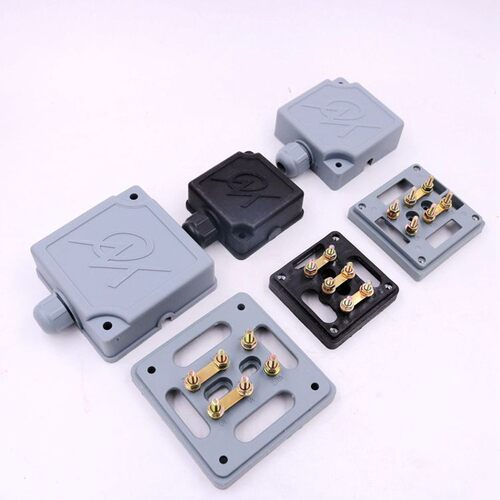 单相电机塑料接线组盒端子71板底接线座防水接线端子90大两项100