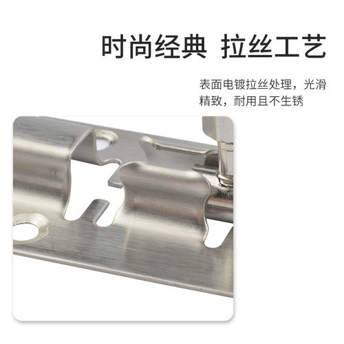 包邮不锈钢插销房门卫生间木门明装左右插销双头门拴加厚门插销锁