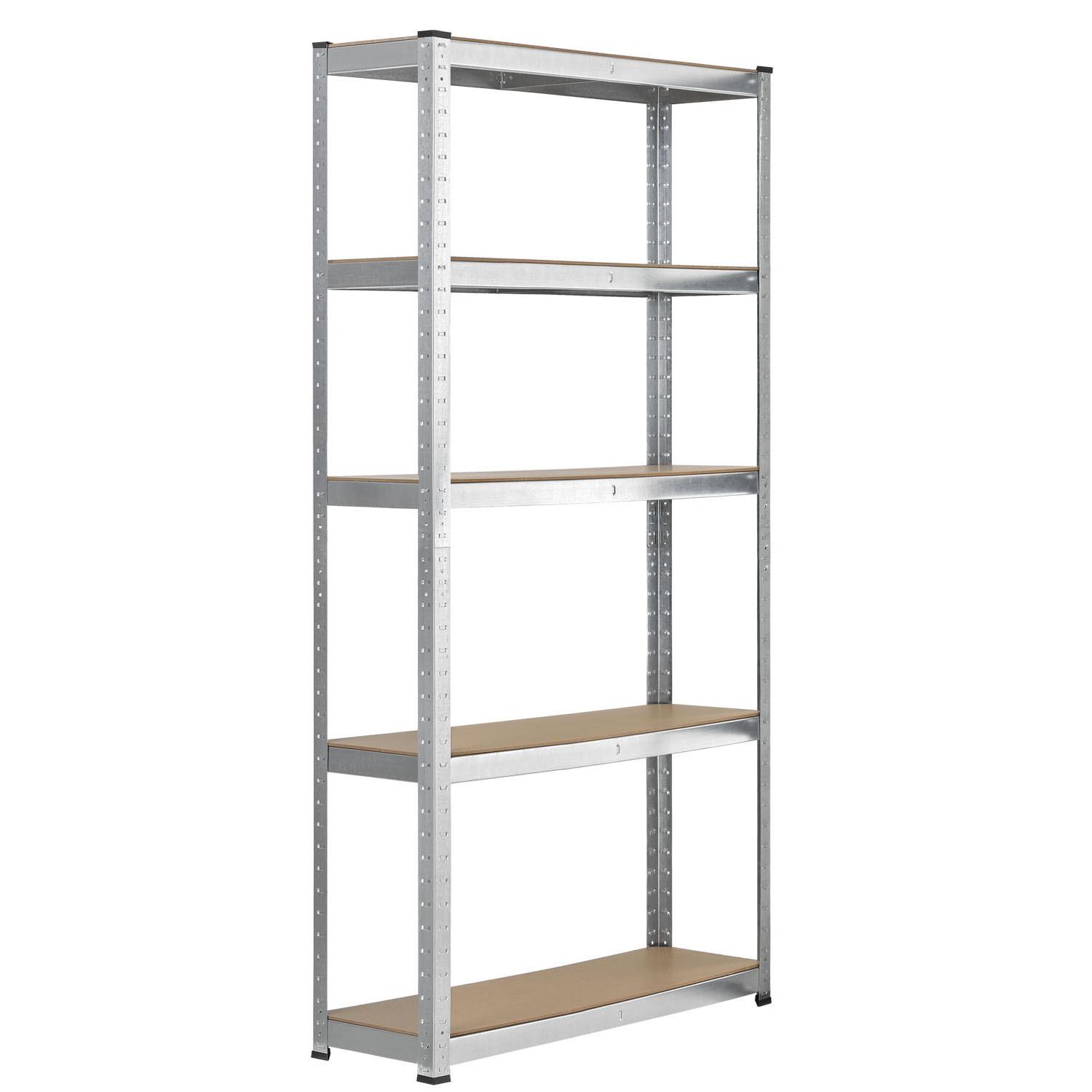 镀锌置物架 轻型货架 超市仓库存储架 家用无螺丝展架