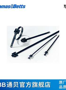 Thomas&Betts YLS-7.9-150BC Ty-Met球锁316不锈钢 船舶黑色扎带