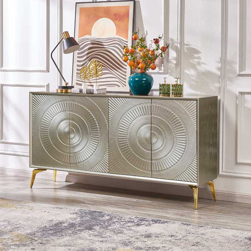 至高美1.6米轻奢门厅玄关柜宇宙之星香槟银餐边柜储物柜收纳柜子,模玩/动漫/周边/娃圈三坑/桌游,模型制作工具/辅料耗材,淘宝优惠券,粉丝福利购,淘宝优惠卷