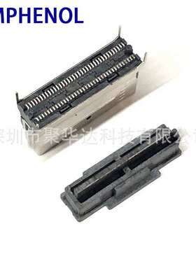 Amphenol安费诺 U10-BH74-25101T Slim SAS 8i 74Pin SFF-8654