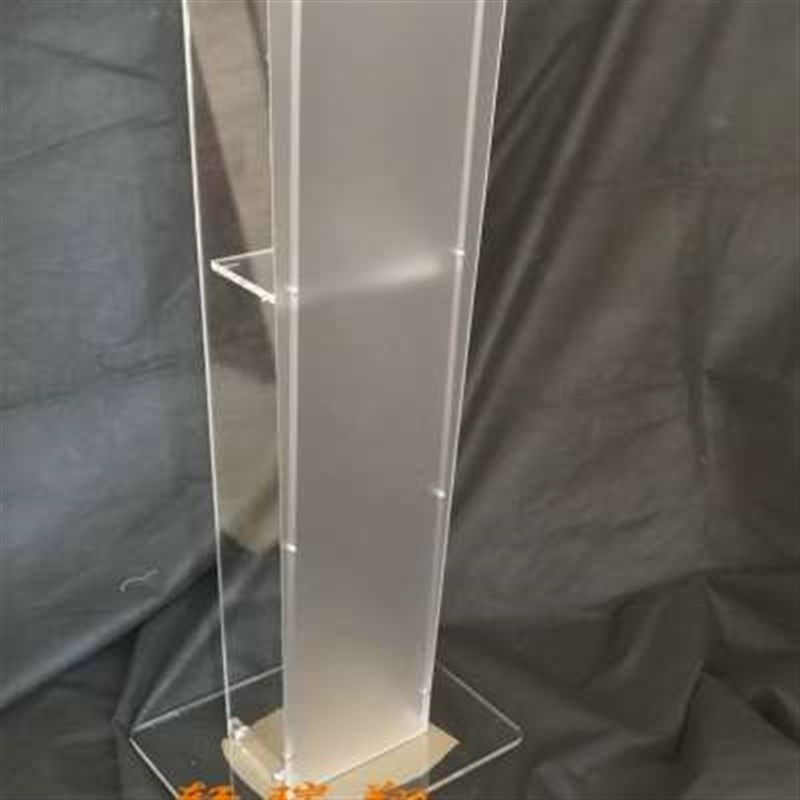 新款现货全透明亚克力演讲台接待台简约台桌水晶讲台迎宾台咨客台,商业/办公家具,演讲台/演讲桌,淘宝优惠券,粉丝福利购,淘宝优惠卷