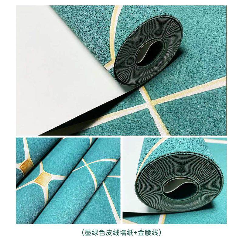 现代简约加厚农村大炕墙围纸欧式奢华皮绒壁纸电视墙背景墙裙墙纸,家装主材,背景墙软包,淘宝优惠券,粉丝福利购,淘宝优惠卷