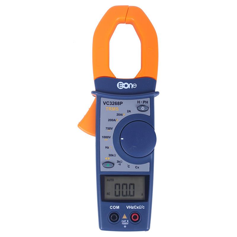 钳形功率计VC3268P真有效值200A大电流钳形表电能三相柔性线圈