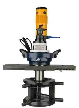 电动金属管道坡口机 内涨式管子平口机Small beveling machine